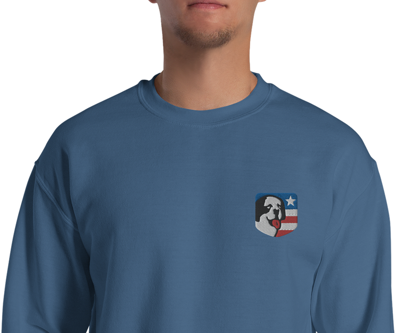 Big Dog USA Embroidered Sweatshirt