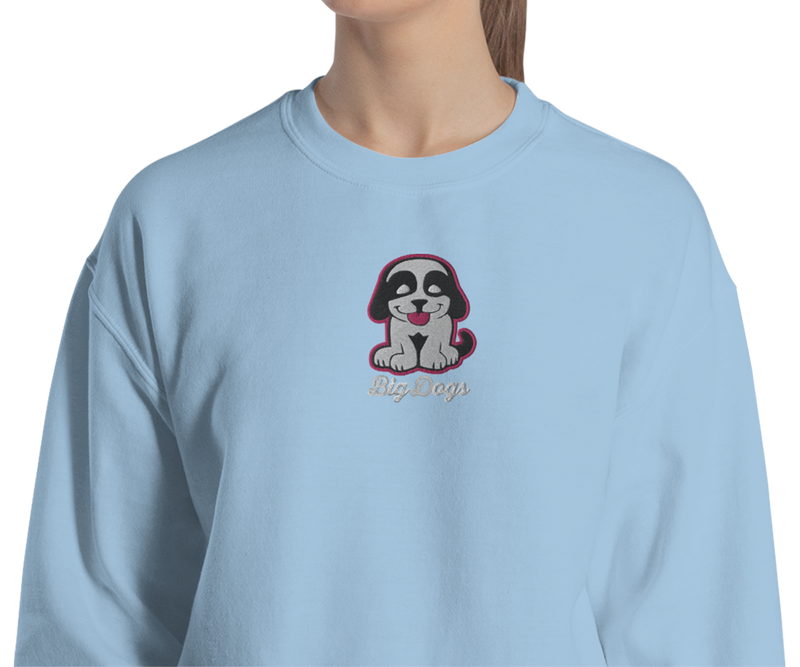 Puppy Embroidered Sweatshirt