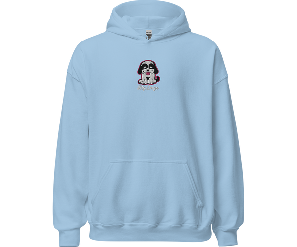 Puppy Embroidered Hoodie