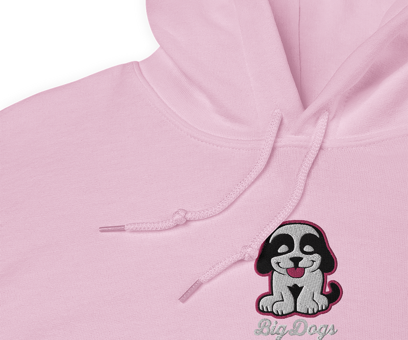 Puppy Embroidered Hoodie