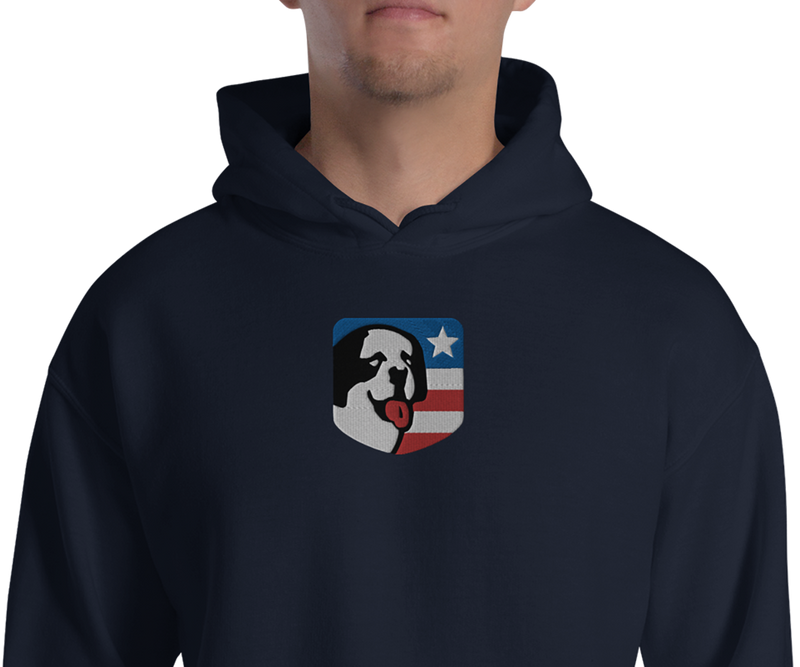 Big Dog USA Embroidered Hoodie