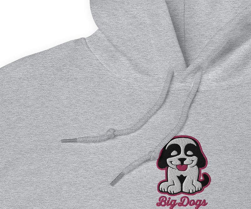 Puppy Embroidered Hoodie