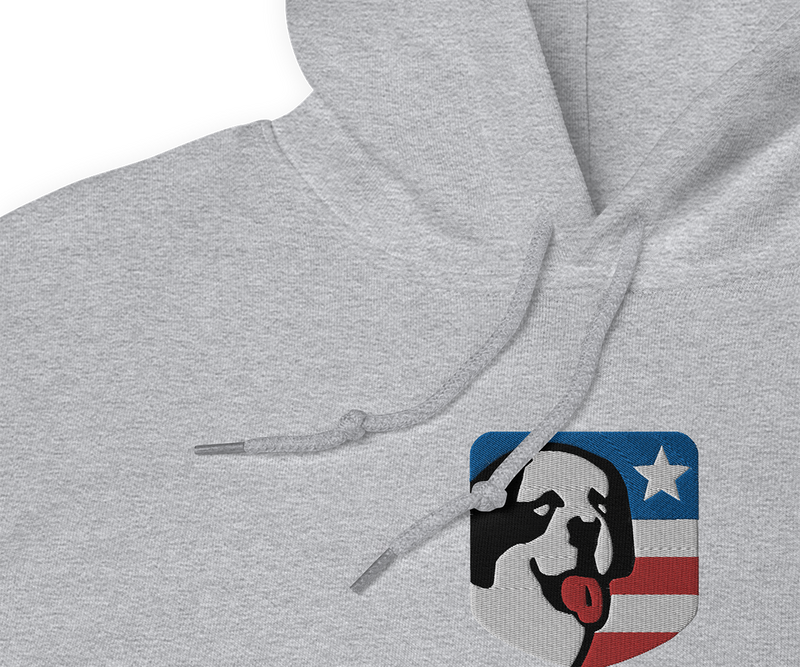 Big Dog USA Embroidered Hoodie