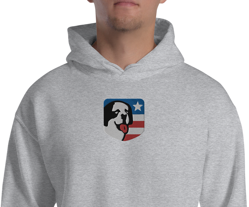 Big Dog USA Embroidered Hoodie