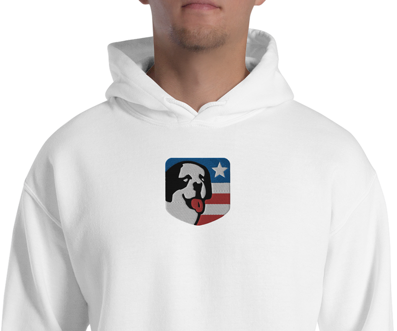 Big Dog USA Embroidered Hoodie